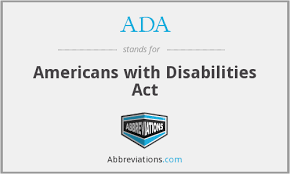Ada full form:What is the Americans with Disabilities Act?