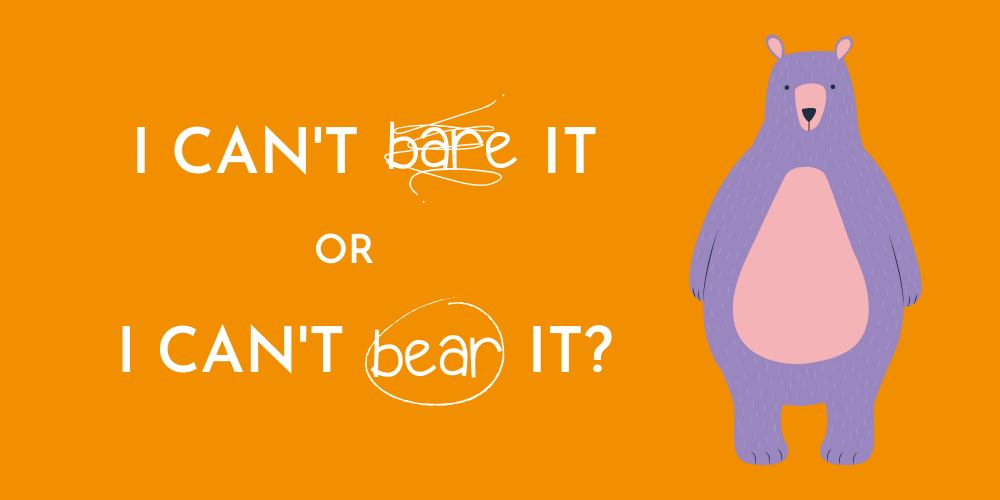 Bare or Bear With Me?